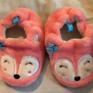 Girls Fox Slippers